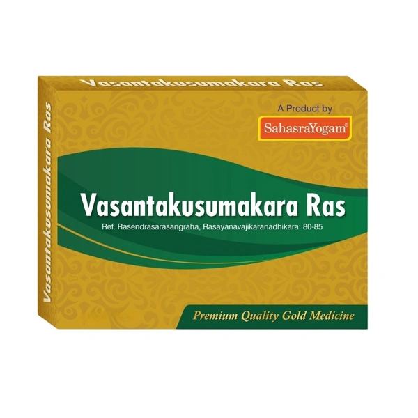 Sahasrayogam Vasantakusumakara Ras (30 Tablets)
