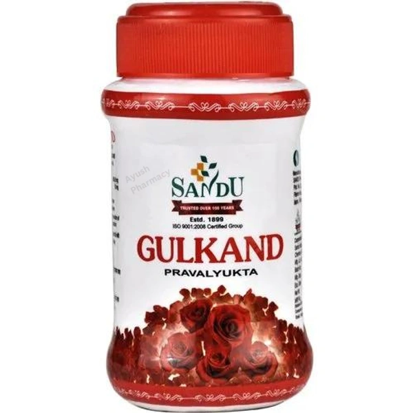 Sandu Gulkand (Praval Yukta) (400gm) - 400 gm