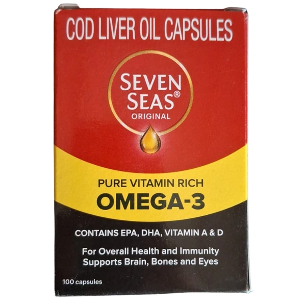 Procter & Gamble Health Ltd Seven Seas Original Cod Liver Oil Capsule (100cap)