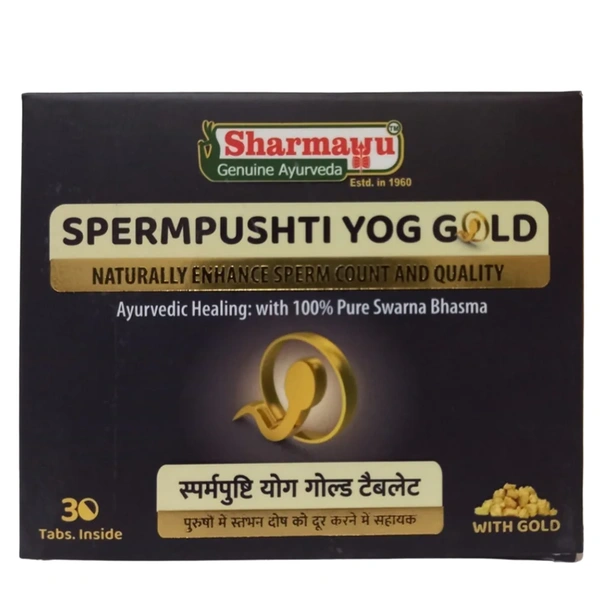 Sharmayu Spermpushti Pushti Yog Gold (30tab)