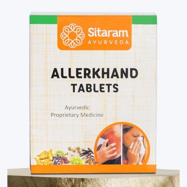Sitaram Ayurveda Private Limited Sitaram Ayurveda Allerkhand Tablets (50tab)
