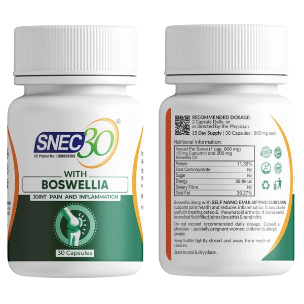 Arbro Pharmaceuticals Pvt Ltd Snec30 BOSWELLIA Capsule (30caps)