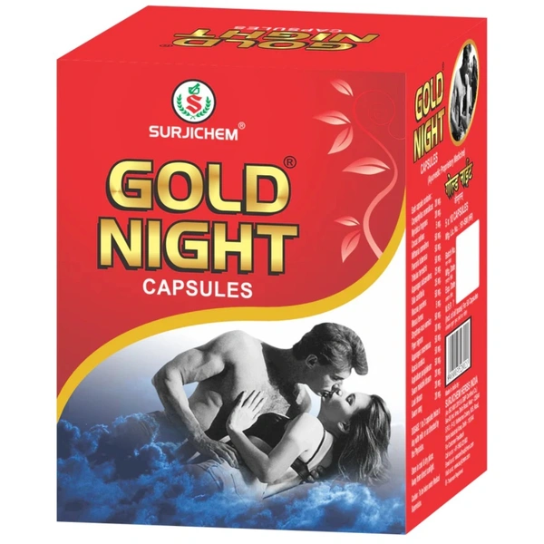 Surjichem Herbs India Surjichem Gold Night Capsules (10Caps)