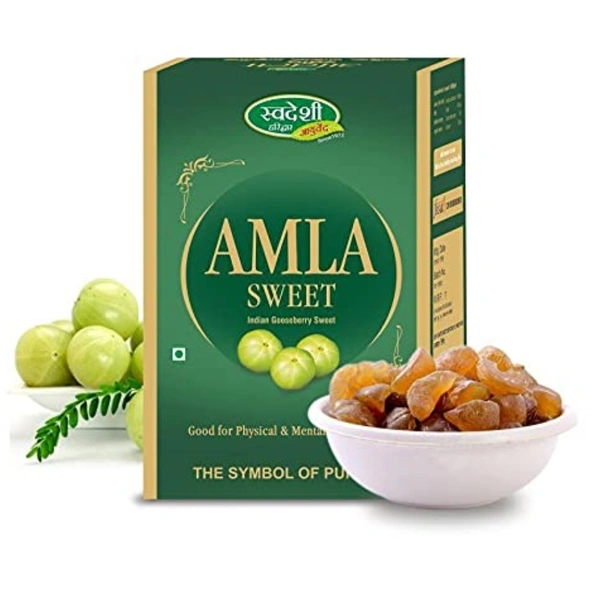 Swadeshi Ayurved Private Limited Swadeshi Amla Candy Sweet (Indian Gooseberry) (500gm)