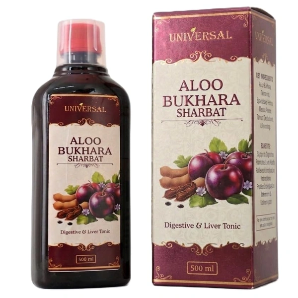 Universal Remedies Aloo Bukhara Sharbat (500ml)