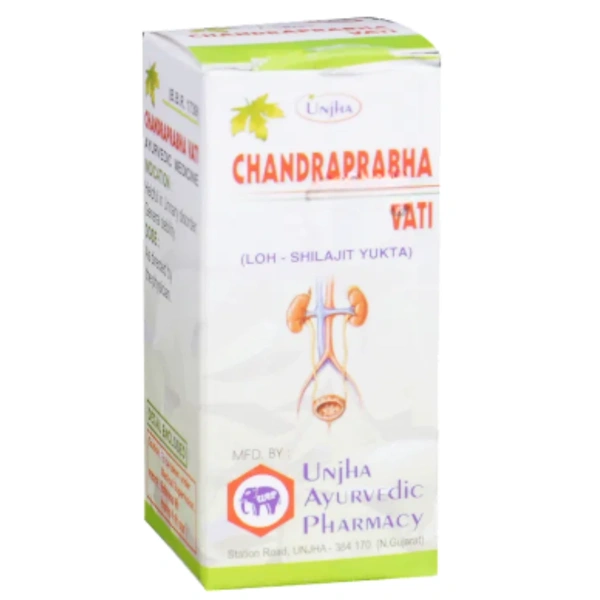 Unjha Ayurvedic Pharmacy Unjha Chandprabha Vati (40tab)