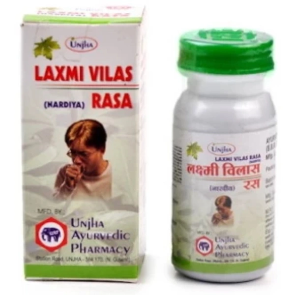 Unjha Ayurvedic Pharmacy Unjha Laxmivilas Ras (Nardiya) (40tab)