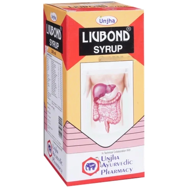 Unjha Ayurvedic Pharmacy Unjha Livbond Syrup (200ml) - 200 ml
