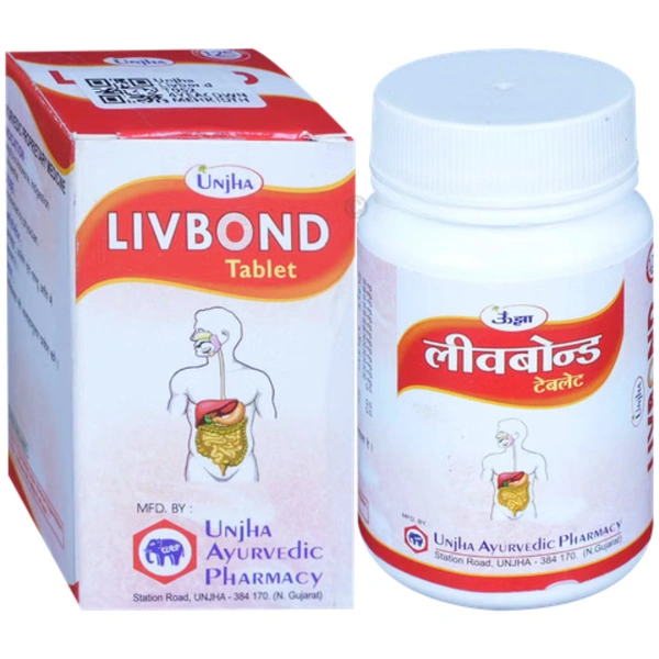 Unjha Ayurvedic Pharmacy Unjha Livbond Tablet (50tab)