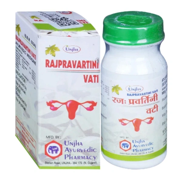 Unjha Ayurvedic Pharmacy Unjha Rajpravartini Vati (40tab)