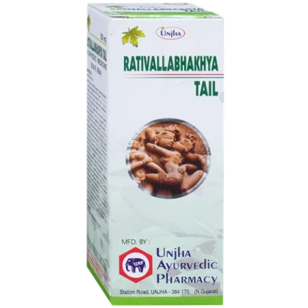 Unjha Ayurvedic Pharmacy Unjha Rativallabhakhya Tail (50ml) - 50 ml