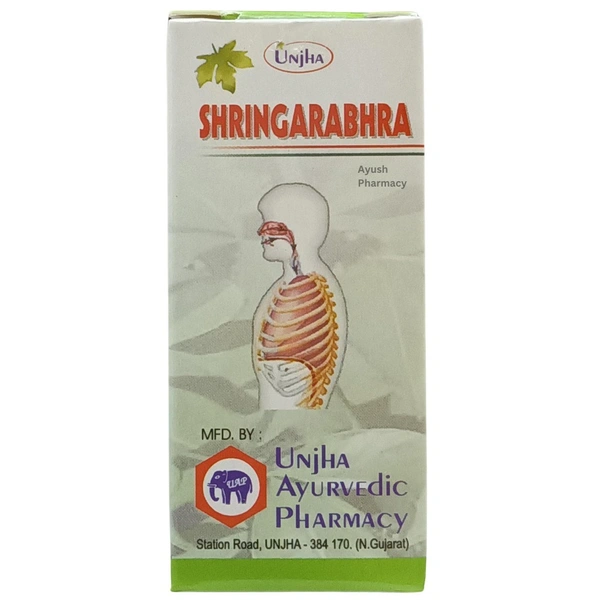 Unjha Ayurvedic Pharmacy Unjha Shringarabhra Ras (40tab)