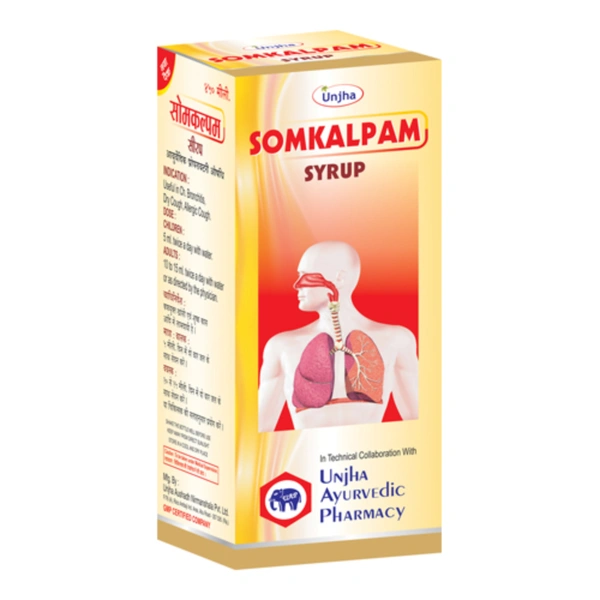 Unjha Ayurvedic pharmacy Unjha Somkalpam Syrup (200ml)