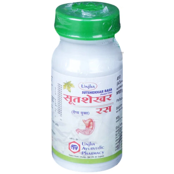 Unjha Ayurvedic Pharmacy Unjha Sutshekhar Ras (40tab)