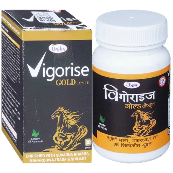 Unjha Ayurvedic Pharmacy Unjha Vigorise Gold Capsule (30caps)