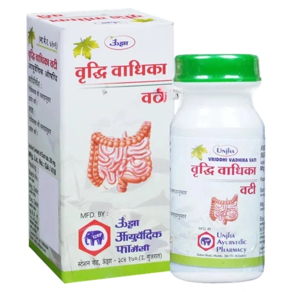 Unjha Ayurvedic Pharmacy Unjha Vriddhi Vadhika Vati (40tab)