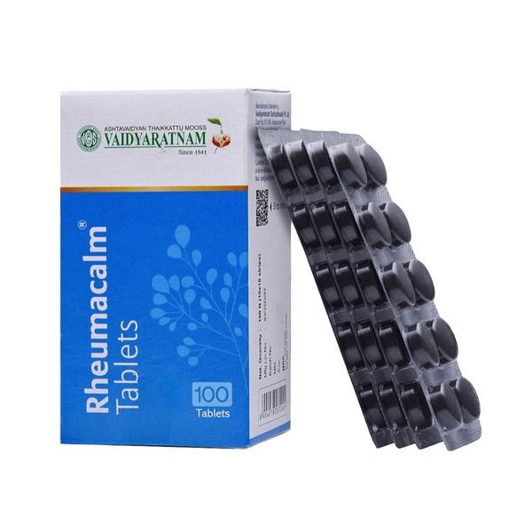 Vaidyaratnam Oushadhasala Pvt. Ltd. Vaidyaratnam Rheumacalm Tablets (100tab)