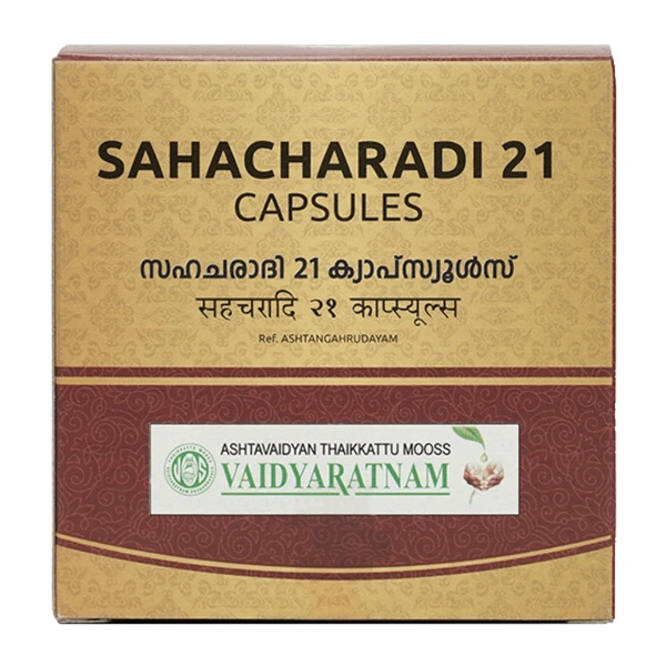  Vaidyaratnam Oushadhasala Pvt. Ltd. Vaidyaratnam Sahacharadi 21 Soft Gel Capsule (100caps)
