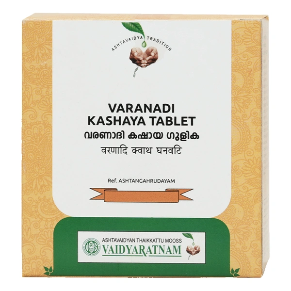 Vaidyaratnam Oushadhasala Pvt. Ltd. Vaidyaratnam Varanadi Kashaya Gulika (100Tab)