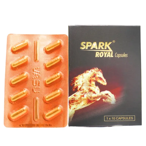 Vasu Healthcare Vasu Spark Royal Capsule (10Caps) Restores Confidence