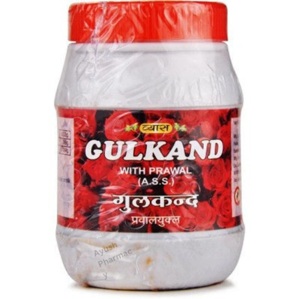 Vyas Pharmaceuticals Vyas Gulkand With Prawal (250gm)