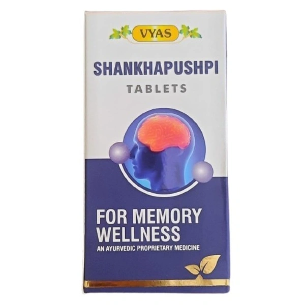 Vyas Pharmaceuticals Vyas Shankhpushpi Tablets (100Tab)