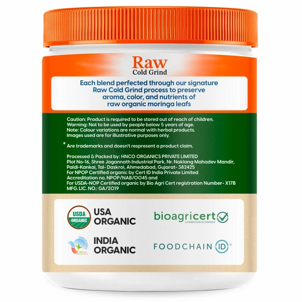 Nature's Society Organic Moringa Powder (100gm) - 100 Gm