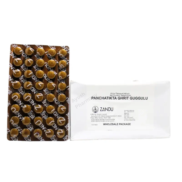 Zandu Panchatikta Ghrit Guggulu (40Tabs)