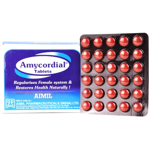Aimil Pharmaceuticals Aimil Amycordial Tablets (30tab) - 30 Tablets