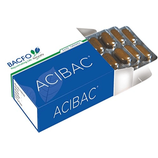 BACFO Pharmaceuticals (India) Ltd. BACFO Acibac Tablet (30Tab)