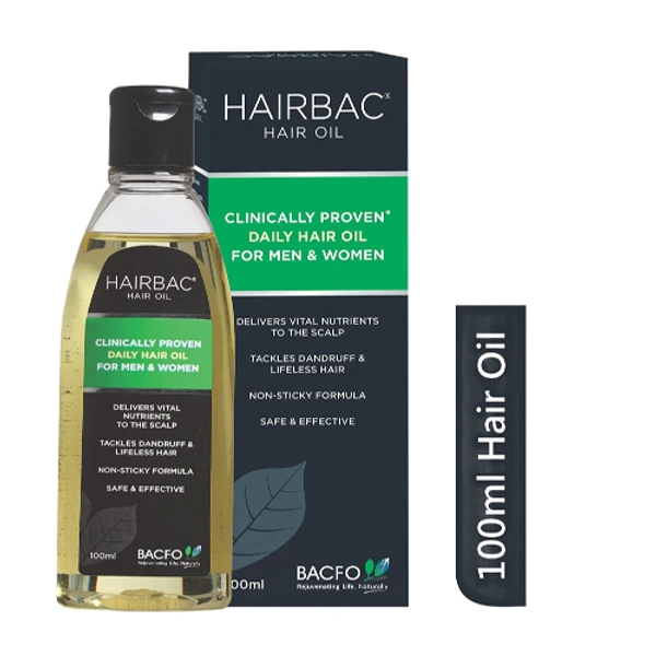BACFO Pharmaceuticals (India) Ltd. Bacfo Hairbac Hair Oil (100ml)