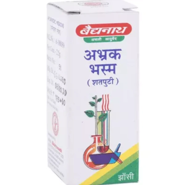 Baidyanath Jhansi Baidyanath Abhrak Bhasm (Shatputi) (2.5g)