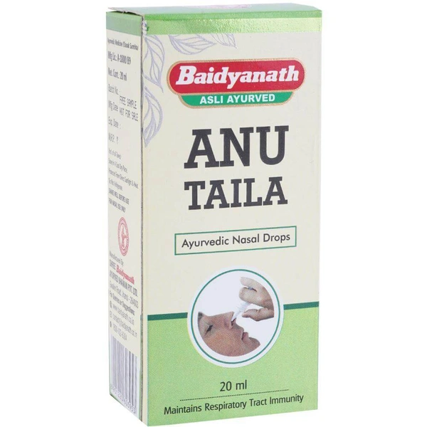 Baidyanath Jhansi Baidyanath Anu Tel Nasal Drops (20ml)
