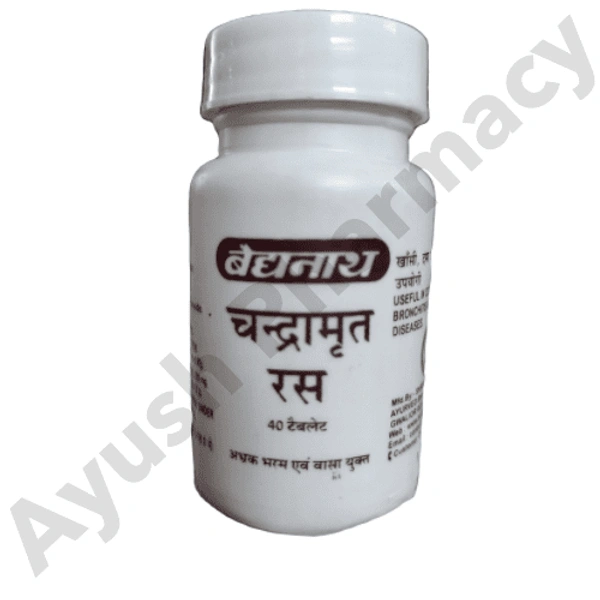 Baidyanath Jhansi Baidyanath Chandramrit Ras (40tab)