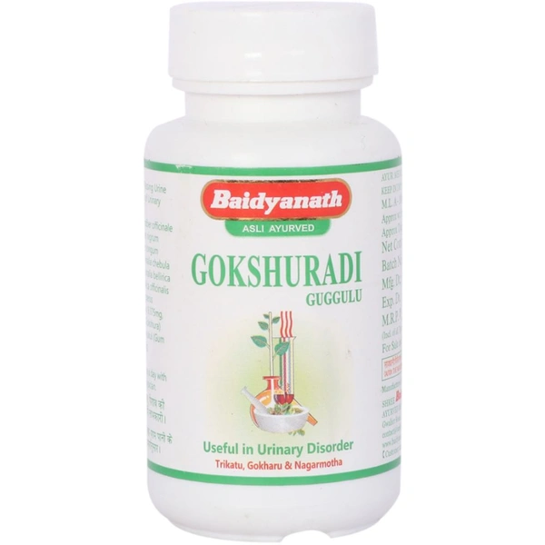 Baidyanath Jhansi Baidyanath Gokshuradi Guggulu (80Tab)