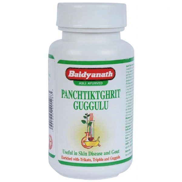 Baidyanath Jhansi Baidyanath Panchtiktghrit Guggulu (60Tab)
