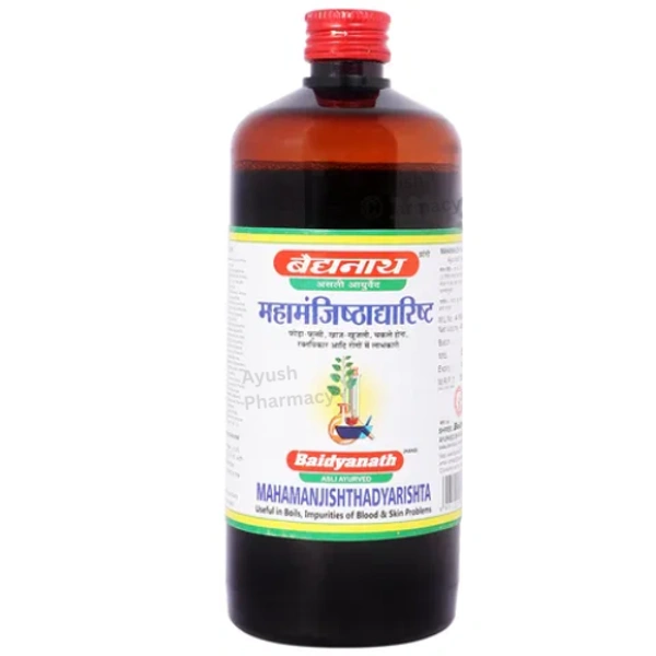 Baidyanath Jhansi Baidyanath Mahamanjishthadharishta (450ml)