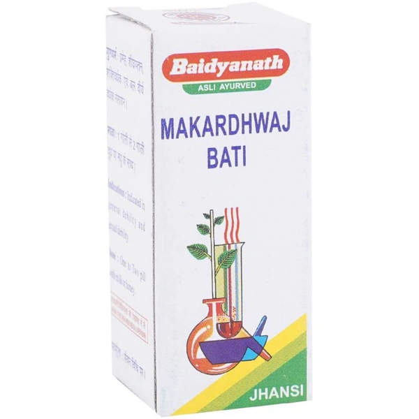 Baidyanath Jhansi Baidyanath Makardhwaj Bati (2.5gm) - 2.5 gm