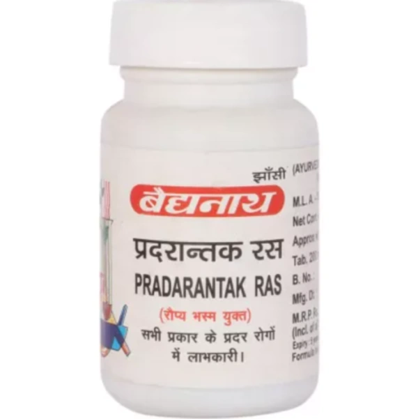 Baidyanath Jhansi Baidyanath Pradarantak Ras (80tab)
