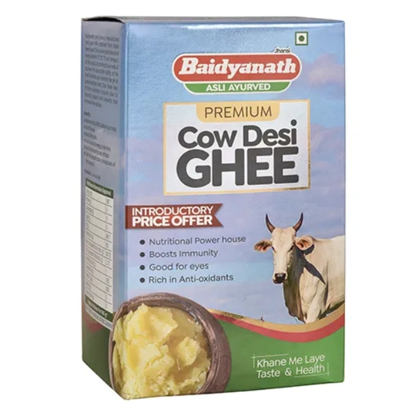 Baidyanath Jhansi Baidyanath Premium Cow Desi Ghee 1Ltr