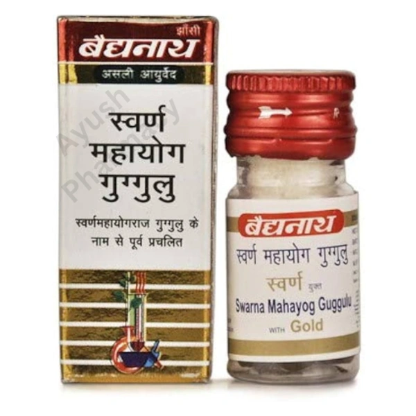 Baidyanath Jhansi Baidyanath Swarna Mahayog Guggulu (25tab) - 25 Tablets