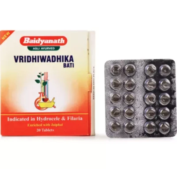 Baidyanath Jhansi Baidyanath Vridhiwadhika Bati (20tab)