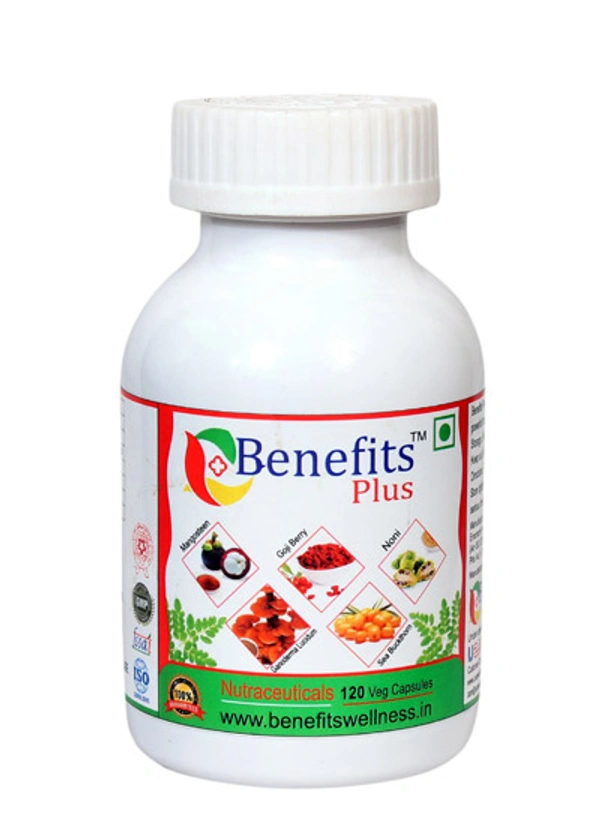 Benefits Plus 120 Veg Capsules for Overall Wellness