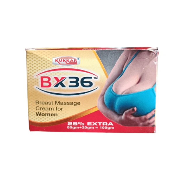 BX36 Brest Massage Cream for Women (100Gm) - 100 gm