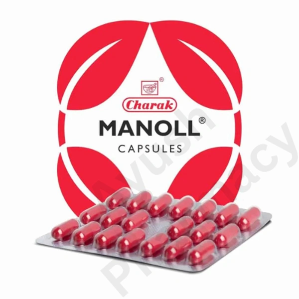 Charak Pharma Pvt Ltd Charak Manoll Capsule (20caps)
