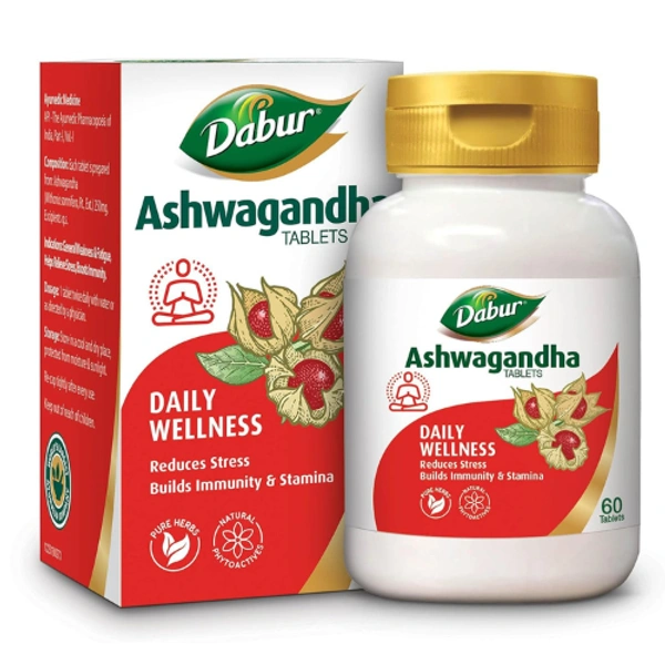 Dabur Ashwagandha Tablets (60Tabs)