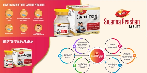 Dabur Swarna Prashan Tablets (30Tab)