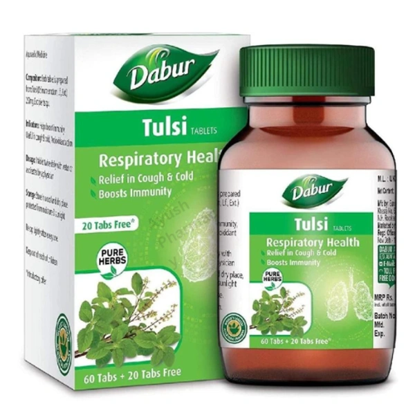 Dabur Tulsi Tablets (60Tab)