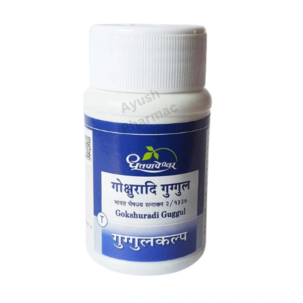 Shree Dhootapapeshwar Dhootapapeshwar Gokshuradi Guggul (60Tab)