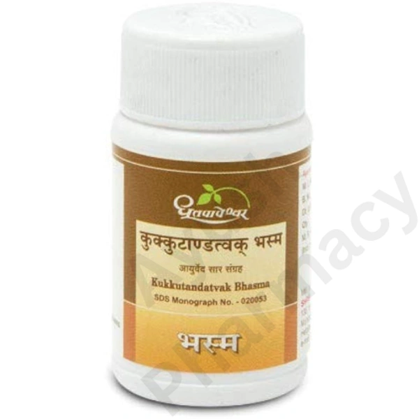 Shree Dhootapapeshwar Dhootapapeshwar Kukkutandatwak Bhasma (10g)
